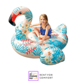 Inflatable flamingo