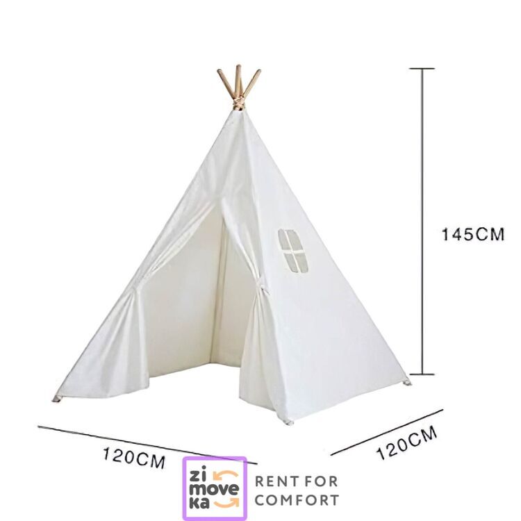 Children's play teepee tent