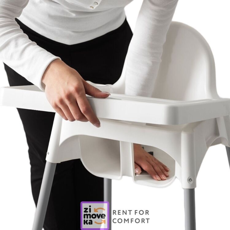 High chair for feeding children