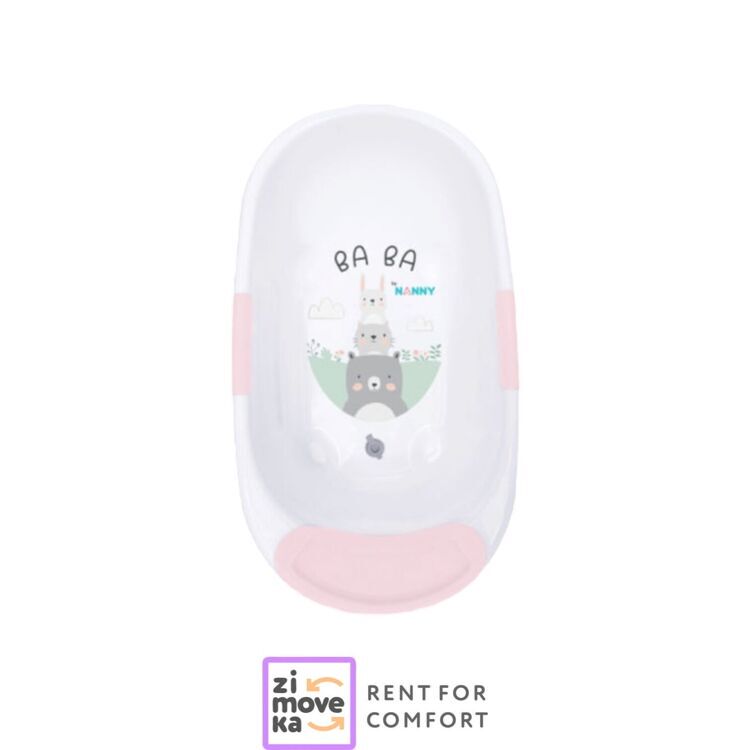 Baby bathtub with stand