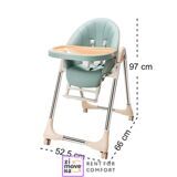 Adjustable feeding chair with wheels